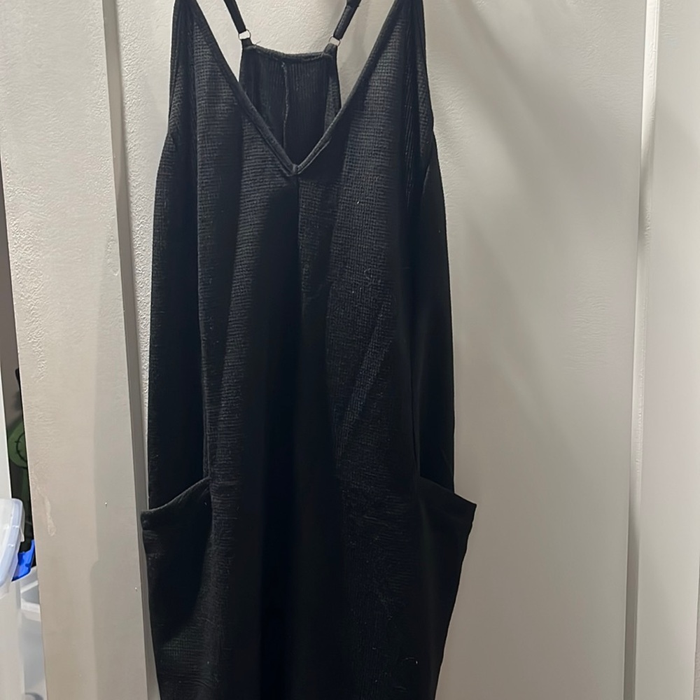 NWOT Black Romper Size Large